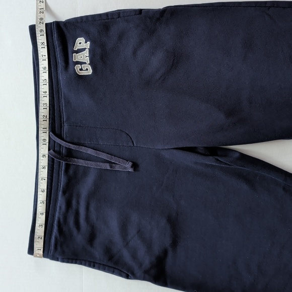 Gap Fleece Logo Joggers XL Blue Pockets - Picture 13 of 15
